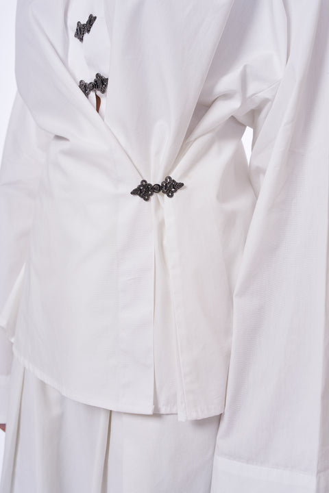 Knot Asymmetric Shirt