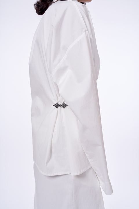 Knot Asymmetric Shirt