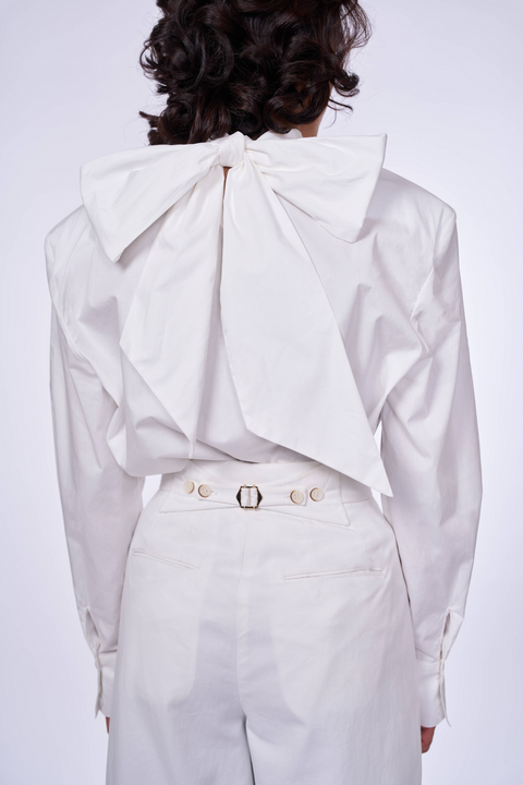 Statement Bow Shirt (PRE-ORDER)